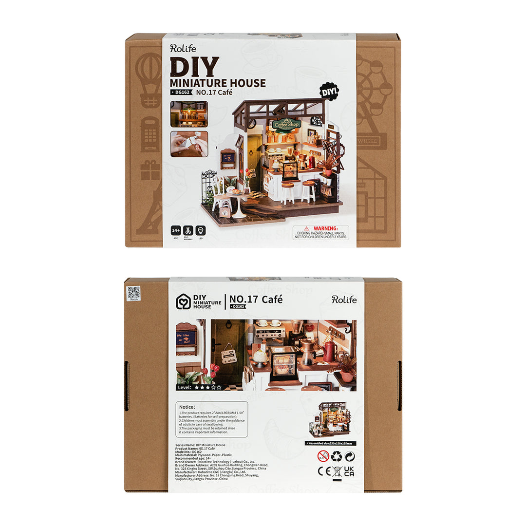 Rolife Rolife Flavory Café Miniature House kit DG162