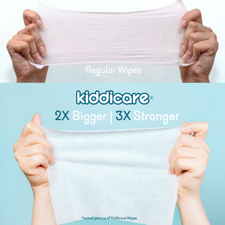 Kiddicare - Baby Wipes - Fragrance Free - Value Pack(12*72s)