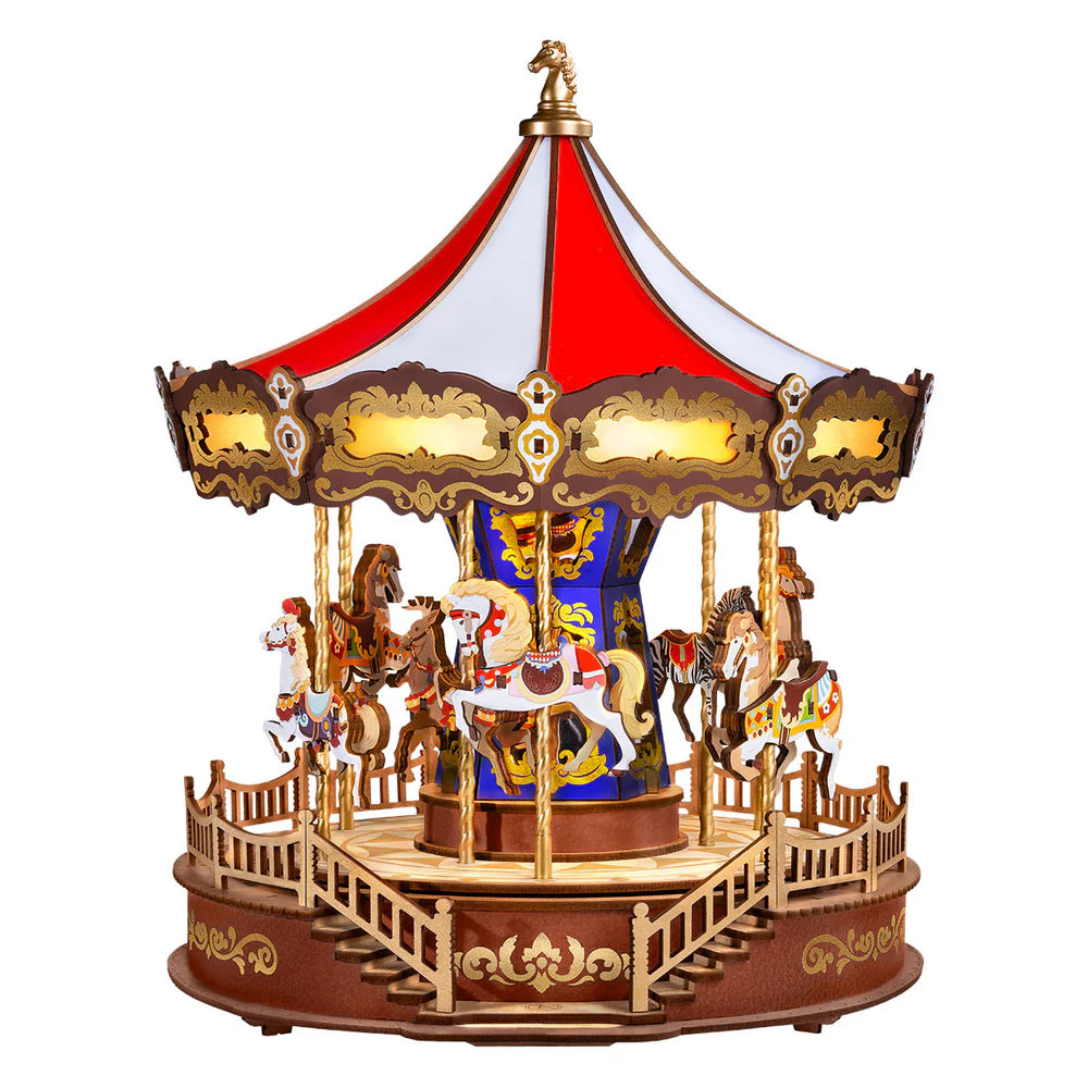 Rolife Classic Carousel 3D Wooden Puzzle - AMC01