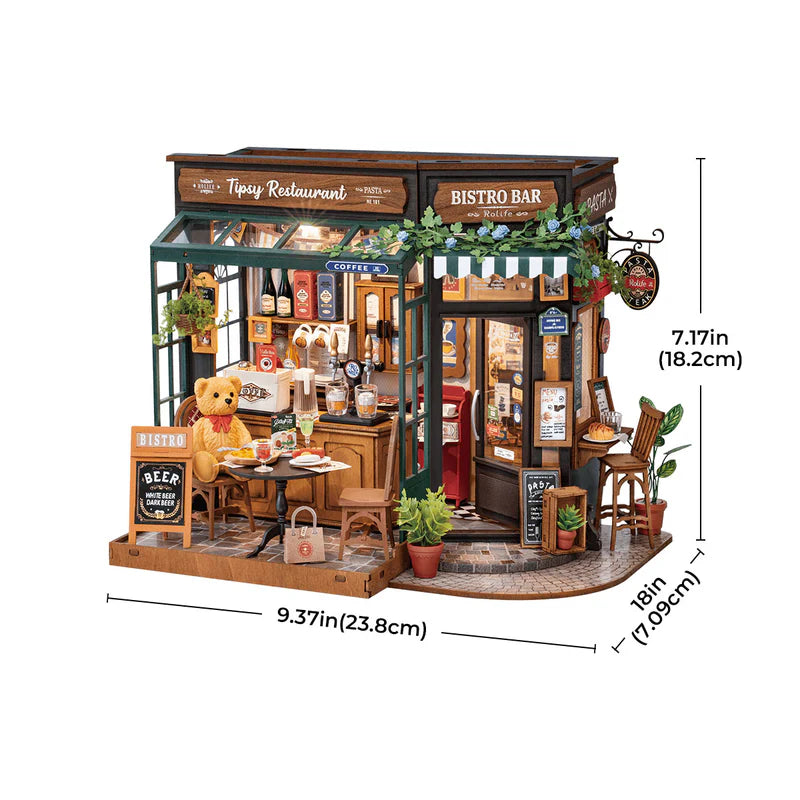 Rolife Tipsy Restaurant - DIY Miniature House DG167