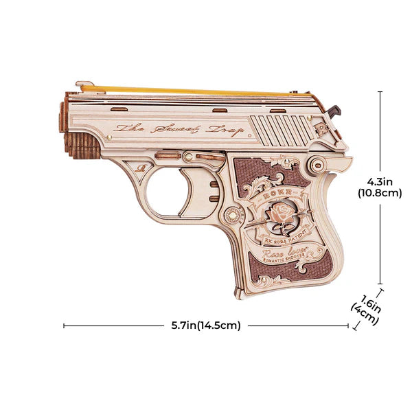 ROKR - Mini Gun 3D Wooden Puzzle LQ502