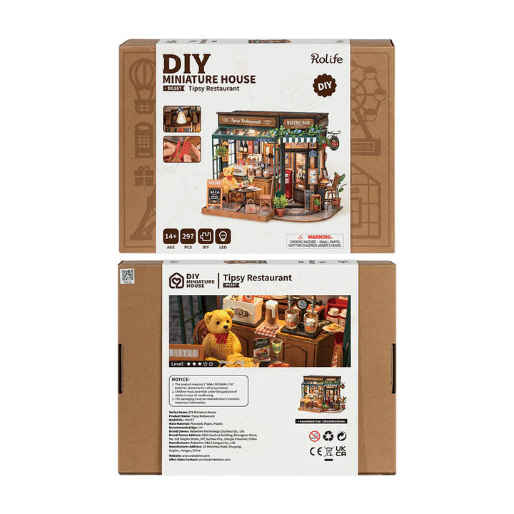 Rolife Tipsy Restaurant - DIY Miniature House DG167