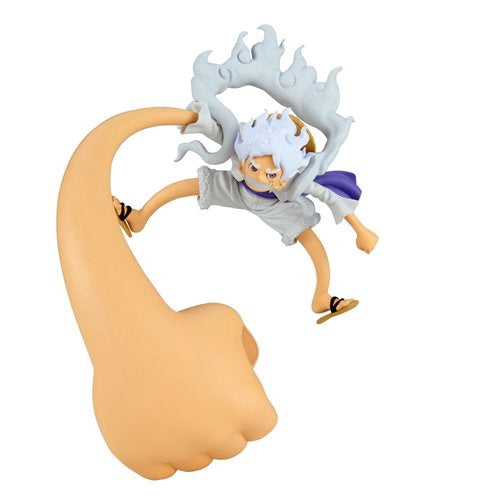 One Piece - Banpresto - FigLife Cranenking Figure - Luffy (Gear 5) Vol.4