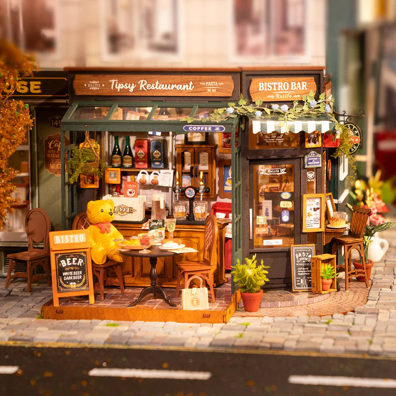 Rolife Tipsy Restaurant - DIY Miniature House DG167