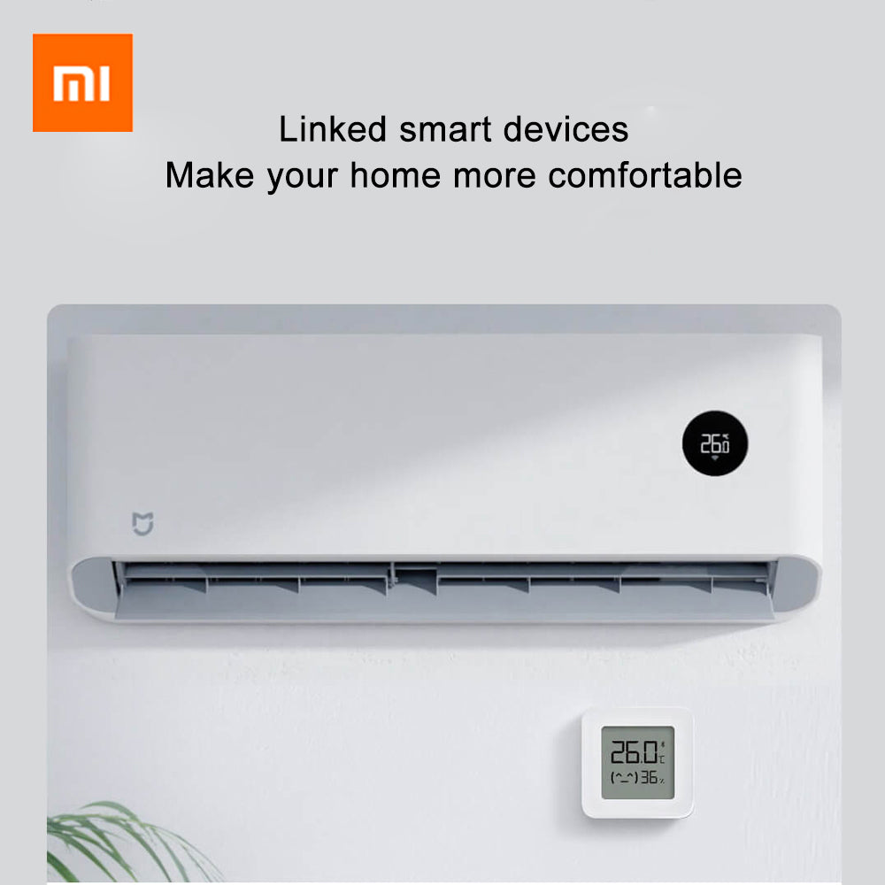 Xiaomi MiHome Thermometer 2 Bluetooth-compatible Smart Remote Control Temperature Humidity Sensor with LCD Screen