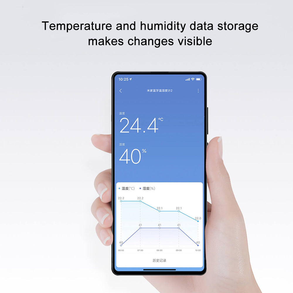 Xiaomi MiHome Thermometer 2 Bluetooth-compatible Smart Remote Control Temperature Humidity Sensor with LCD Screen