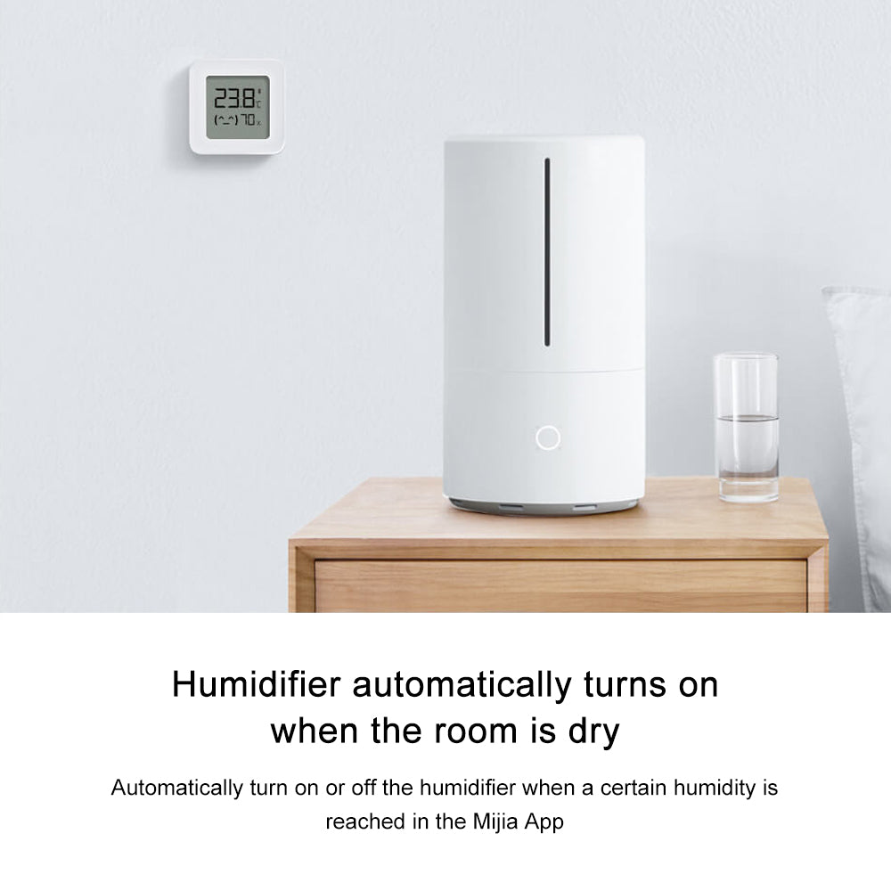 Xiaomi MiHome Thermometer 2 Bluetooth-compatible Smart Remote Control Temperature Humidity Sensor with LCD Screen