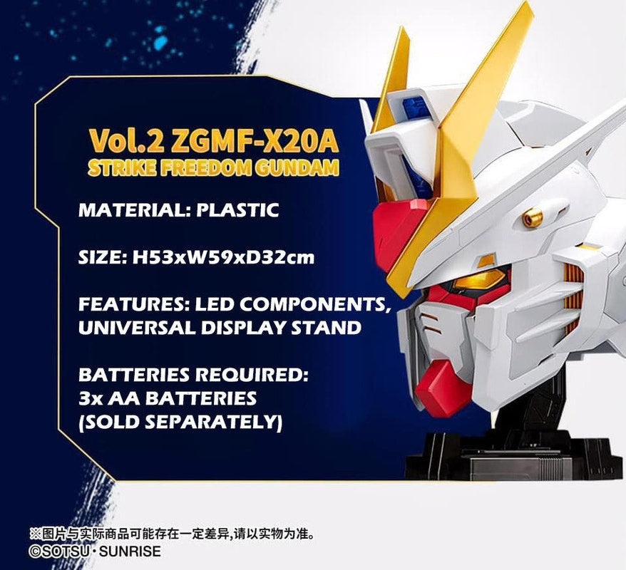 GUNDAM - Strike Freedom ZGMF-X20A - Head Sculpt