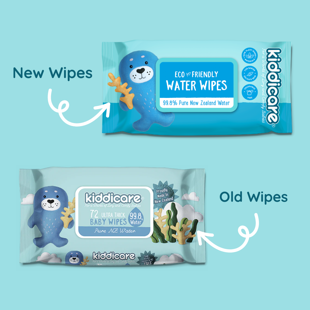 Kiddicare - Baby Wipes - Water Wipes - Value Pack (12*70s)