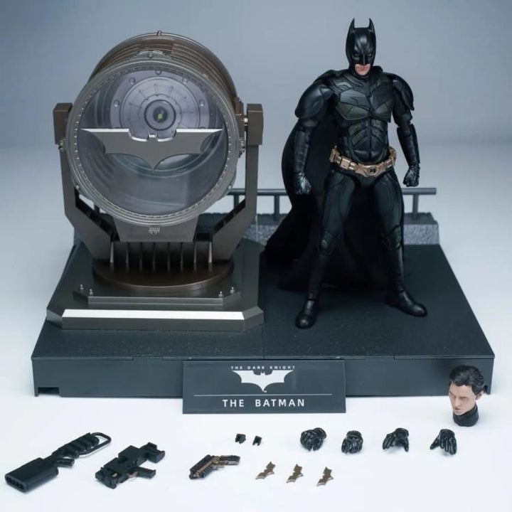 Modoking 创世模王 - DC The Dark Knight Batman and Bat-Signal Deluxe 1/12 Scale Model Kit