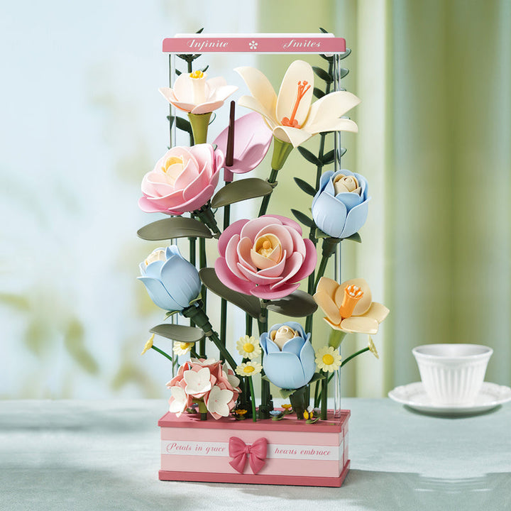 ROKR - Blooming Bouquet Box DIY 3D Puzzle AF01D [PRE-ORDER]