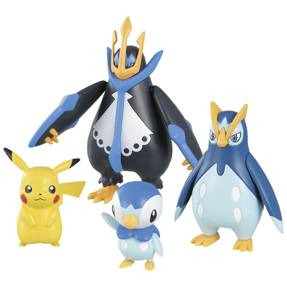 POKEMON - Empelt Evolution Set Model Kit