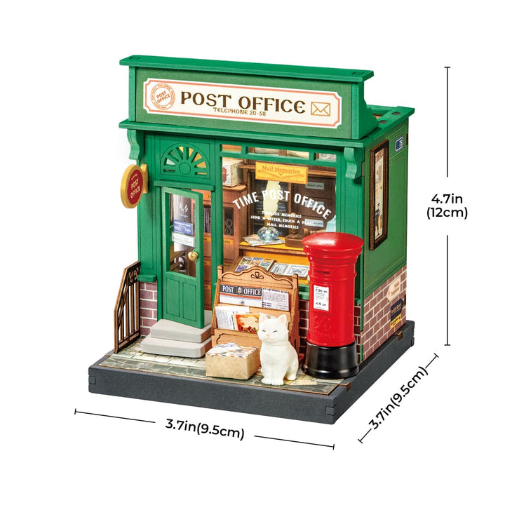 Rolife Century Post Office DIY Miniature House DS037