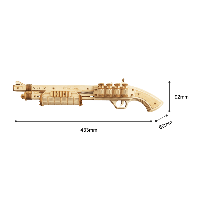 ROKR Terminator M870 Justice Guard Gun LQ501