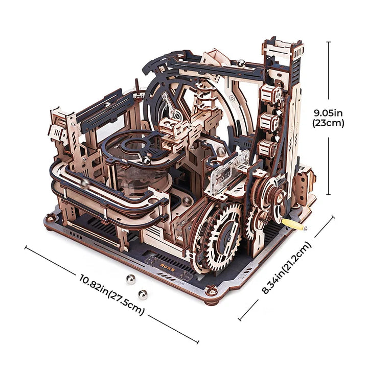 ROKR Marble Spaceport Marble Run 3D Wooden Puzzle LGC01 [PRE-ORDER]