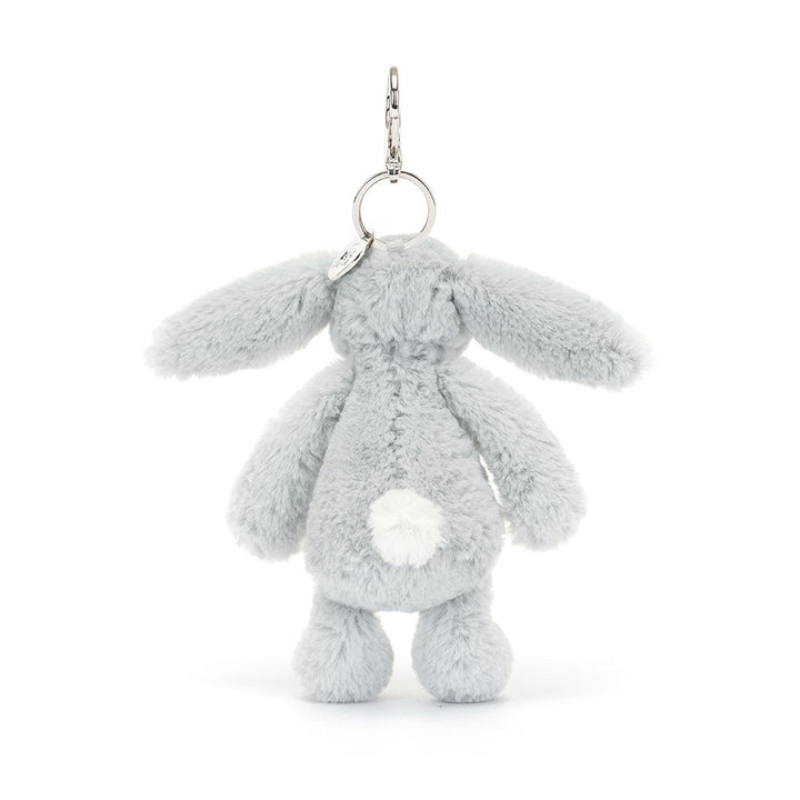 Jellycat Bashful Silver Bunny Bag Charm