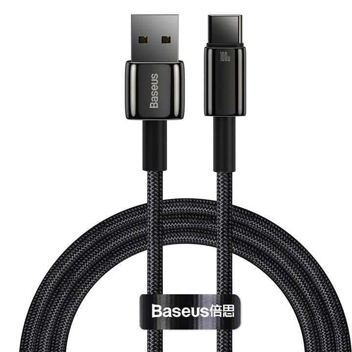 Baseus 100w USB-A to USB-C Cable USB to Type-C 1m, 2m