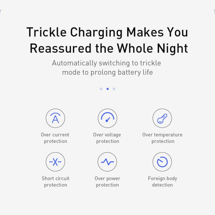 Baseus 15W Quick Charge Simple Qi Wireless Charger