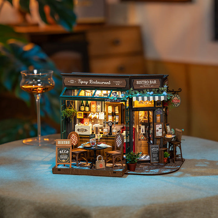 Rolife Tipsy Restaurant - DIY Miniature House DG167