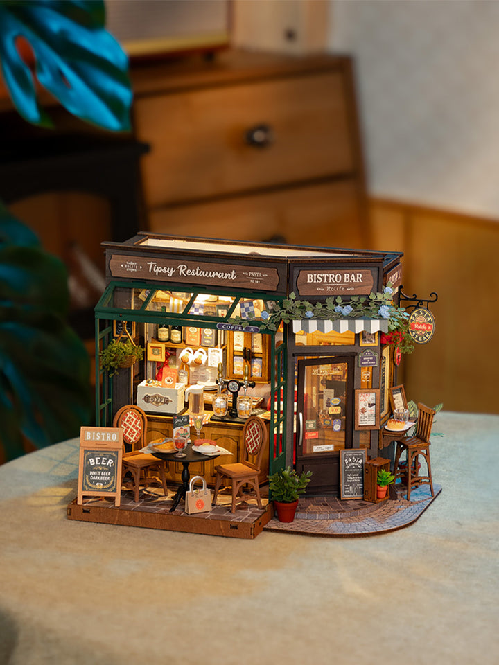 Rolife Tipsy Restaurant - DIY Miniature House DG167