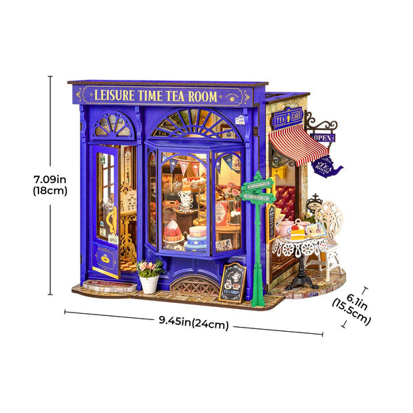 Rolife Leisure Time Tea Room DIY Miniature House DG171 [PRE-ORDER]