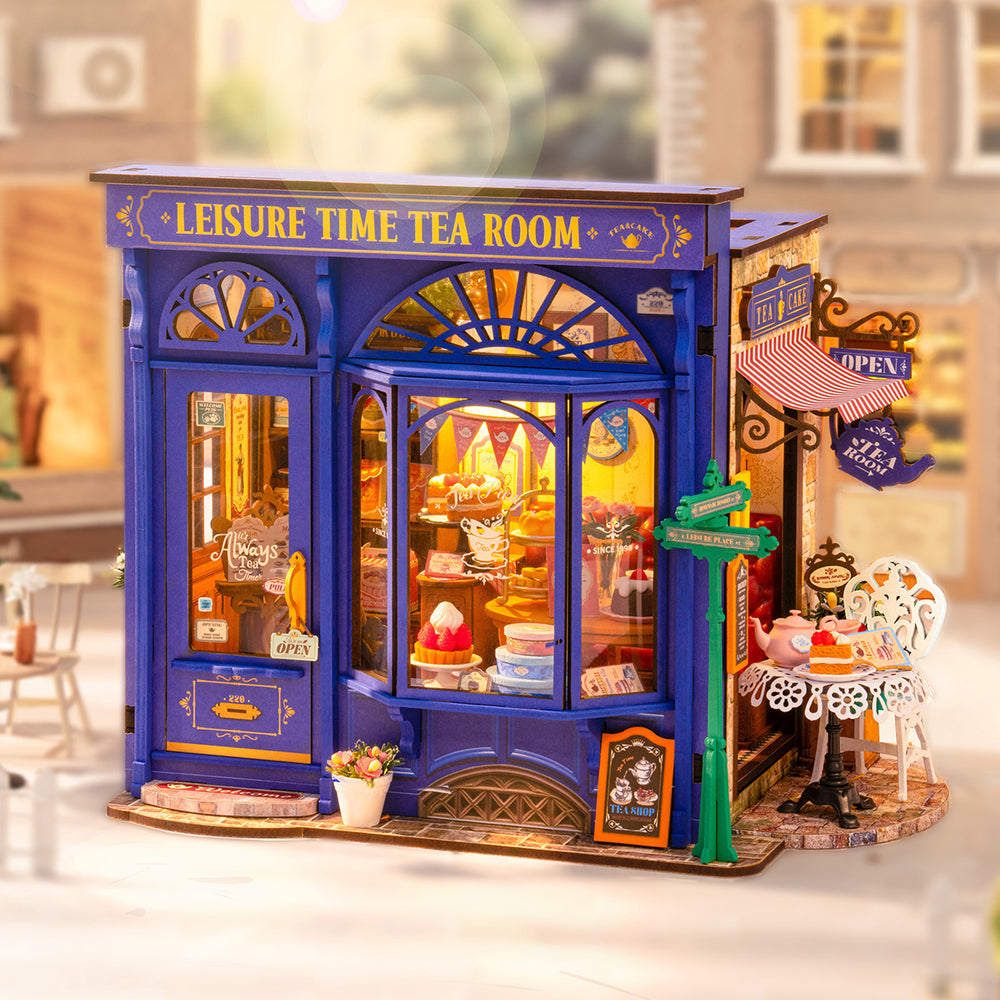 Rolife Leisure Time Tea Room DIY Miniature House DG171 [PRE-ORDER]