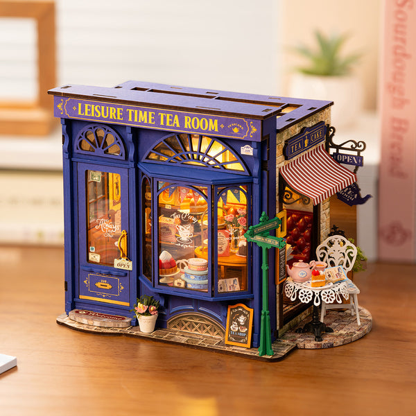 Rolife Leisure Time Tea Room DIY Miniature House DG171 [PRE-ORDER]