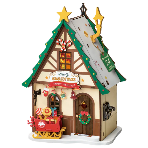 Rolife Twinkling Christmas House DS036