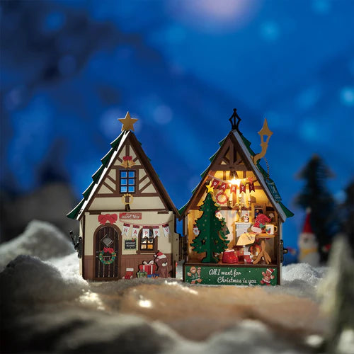 Rolife Twinkling Christmas House DS036