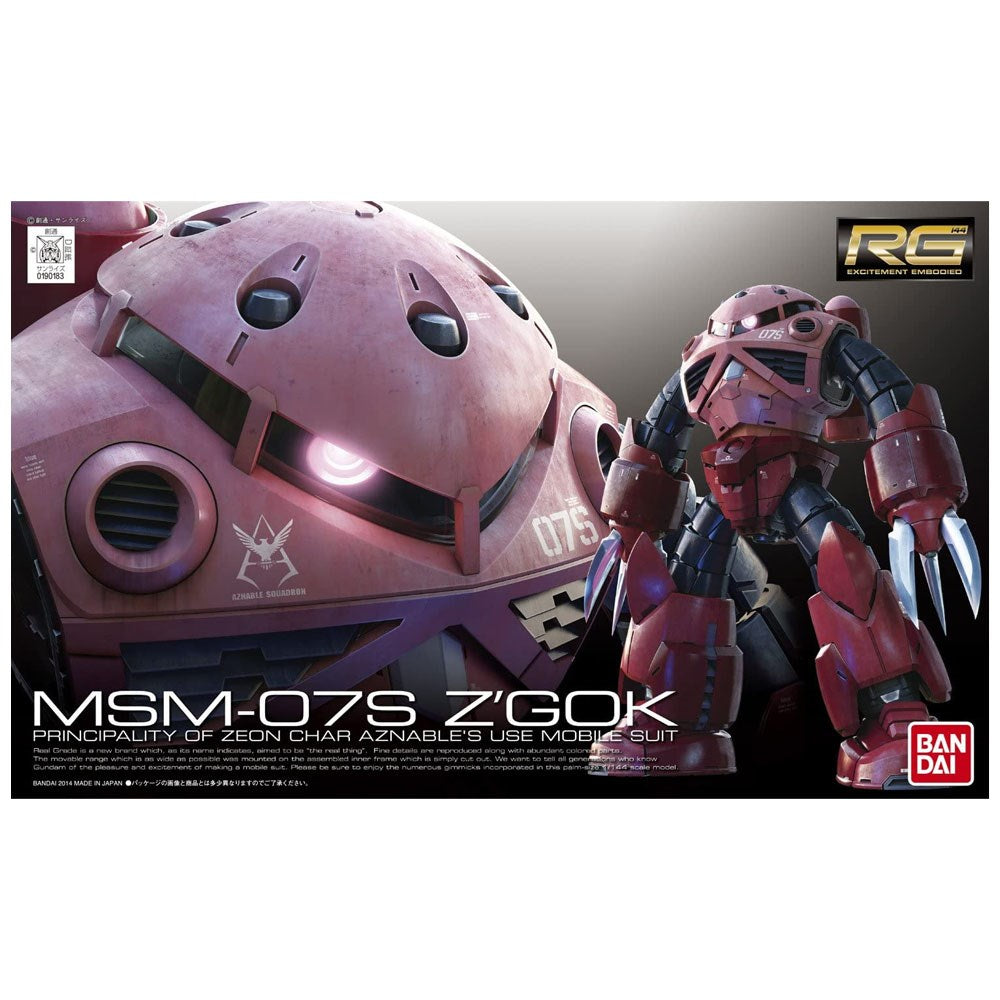 GUNDAM - RG 1/144 MSM-07S Char’s Z’Gok