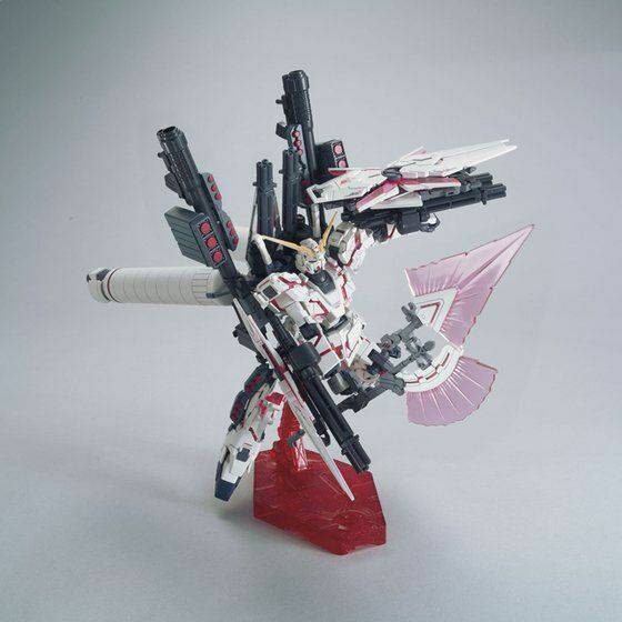 GUNDAM - HGUC 1/144 Full Armor Unicorn Gundam (Destroy Mode/red Color Ver.)