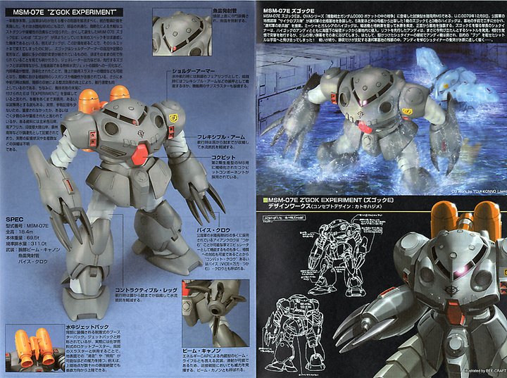 GUNDAM - 1/144 HGUC Z'Gok E