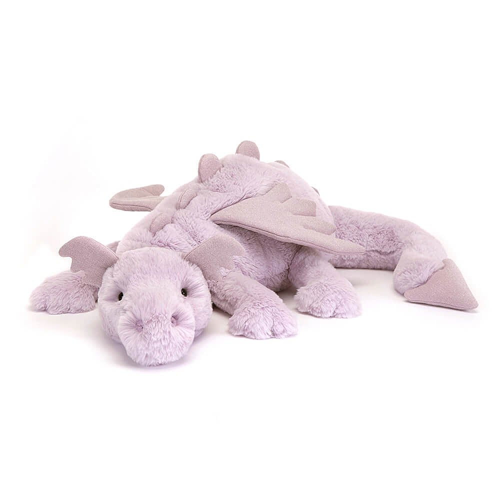 Jellycat Lavender Dragon - Huge 66cm