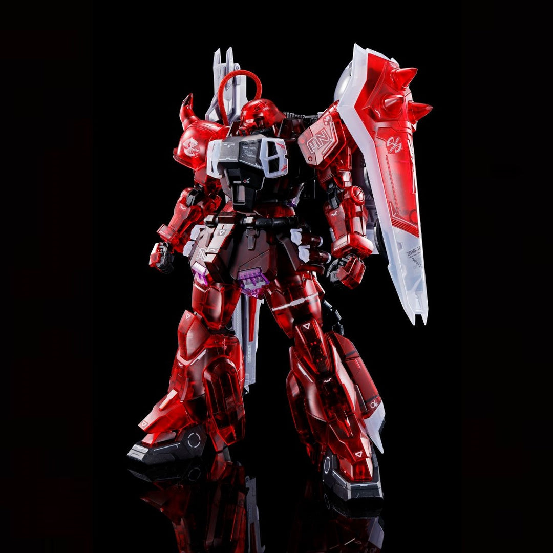 GUNDAM - P-Bandai MG 1/100 Gunner Zaku Warrior (Lunamaria Hawke Custom) [clear Color]