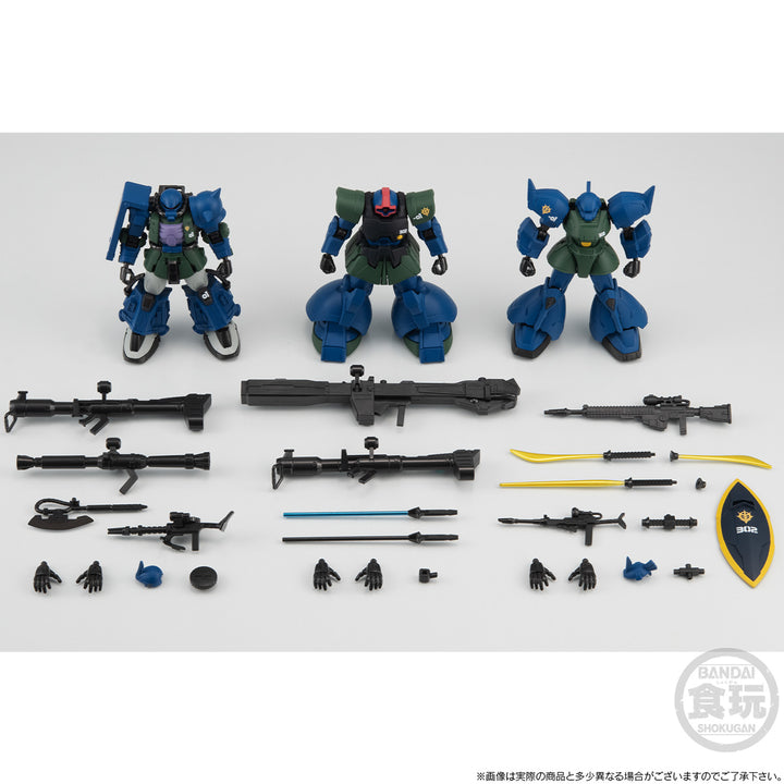 Bandai Shokugan - Mobile Suit Gundam G-frame Fa Nightmare Of Solomon Set