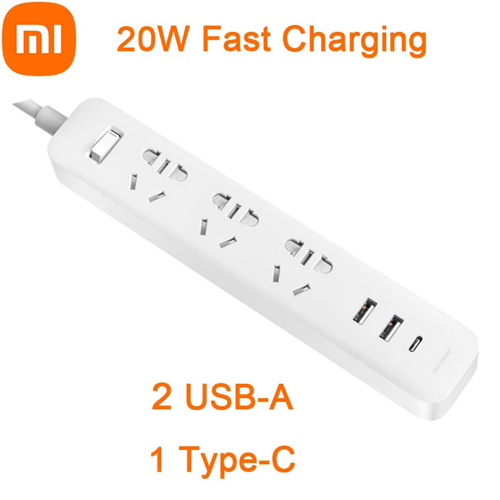 Xiaomi Mijia Power Board With 20W Fast Charging Switch Plug