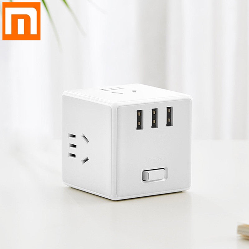 Xiaomi Mijia Cube Power Board Converter 3 USB 3 Outlet