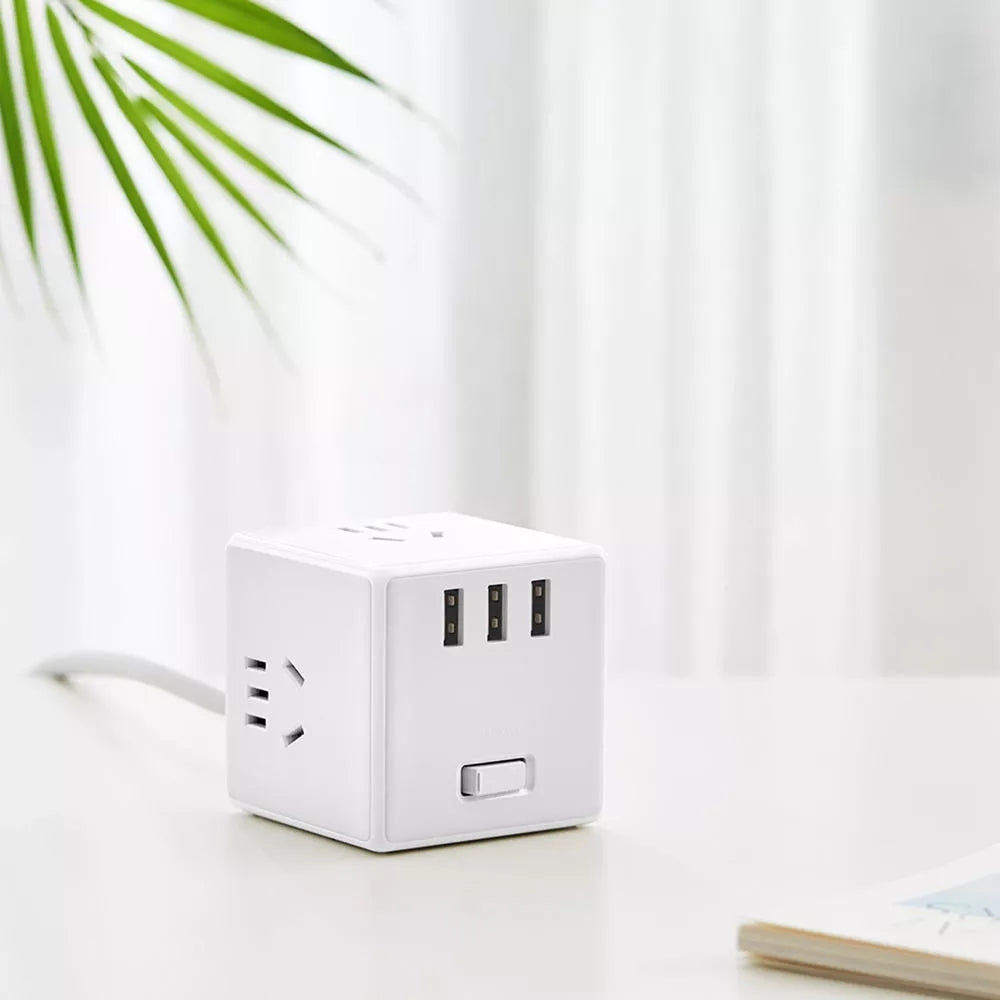 Xiaomi Mijia Cube Power Board Converter 3 USB 3 Outlet