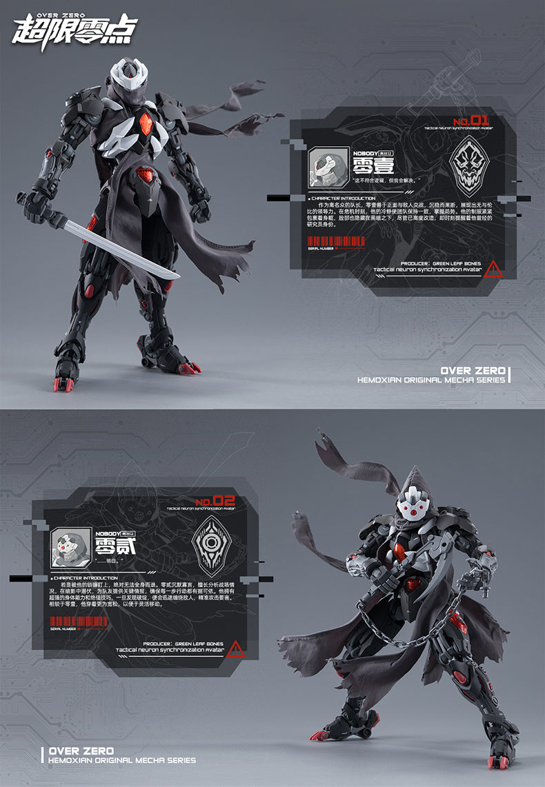 HeMoXian 和模线 - NonZero Studio Over Zero Lone Shadow NBD-009 Model Kit [PRE-ORDER]