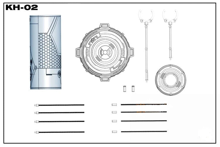 Model Kit and Figures 1/12 Scale Light Up Base - Deluxe