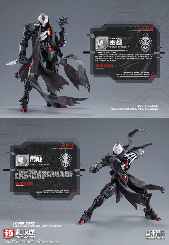 HeMoXian 和模线 - NonZero Studio Over Zero Lone Shadow NBD-009 Model Kit [PRE-ORDER]