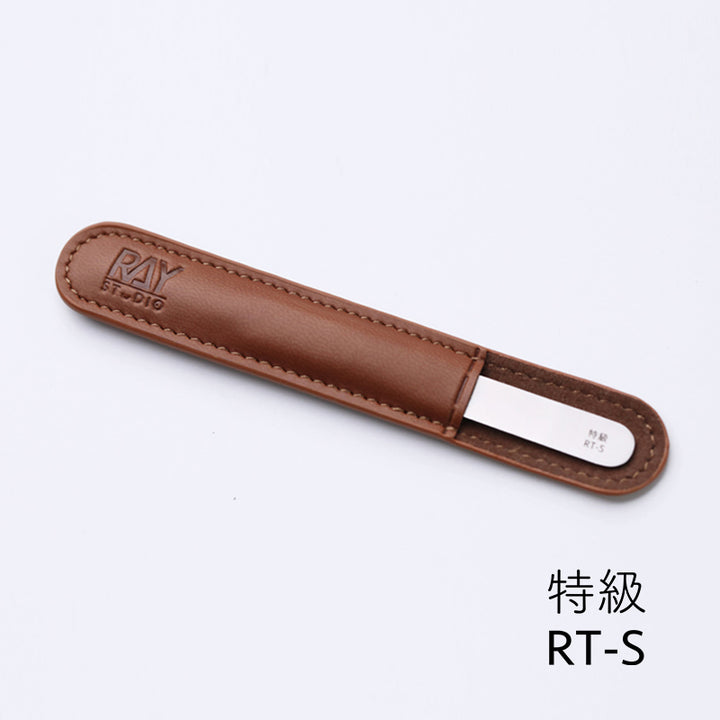 Ray Studio RT-S Stainless Steel Precision Tweezers with Leather Case