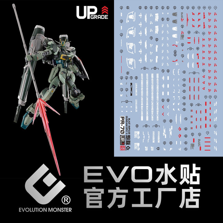 EVO Decal - RG 1/144 Blast Impulse Gundam Spec II - Fluorescent