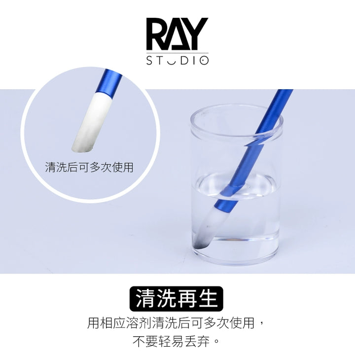 Ray Studio Metal Washable Cleaning Cotton Swabs