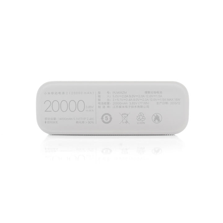 Xiaomi PowerBank Charger 2C 20000mAh 18W Max QC 3.0