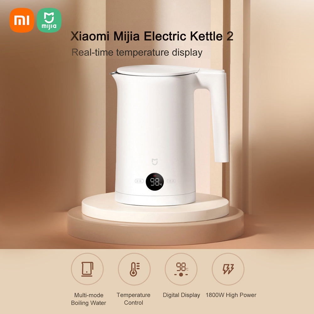 Xiaomi Mijia Kettle 1.5L Smart Temperature Constant Multi-mode Boiling Water Teapot With Temperature Display