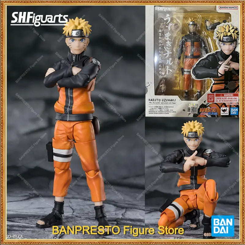 Naruto - S.H.Figuarts Naruto Uzumaki Kurama's Jinchuriki Entrusted with Hope