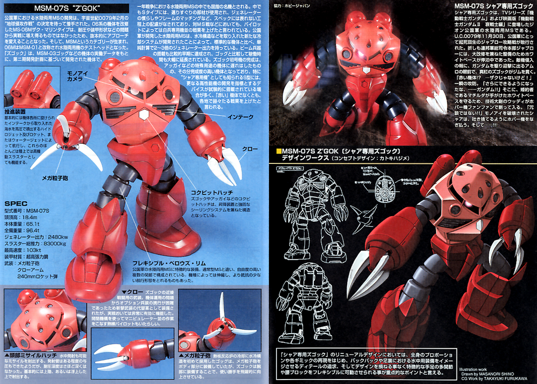 GUNDAM - 1/144 HGUC Char’s Z’Gok