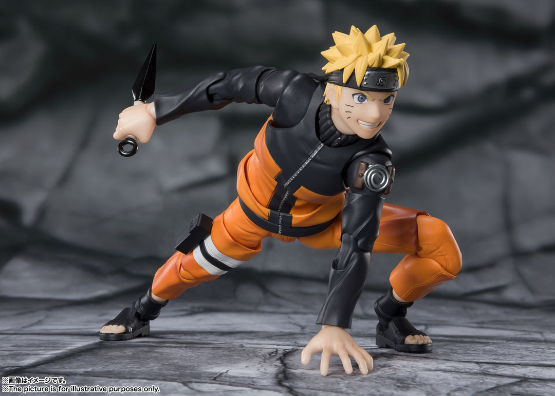 Naruto - S.H.Figuarts Naruto Uzumaki Kurama's Jinchuriki Entrusted with Hope