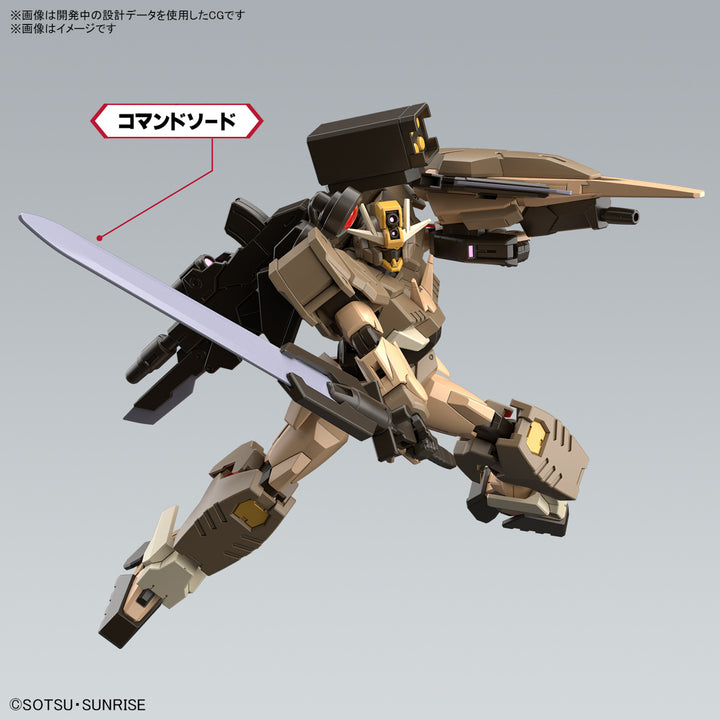 GUNDAM - 1/144 HG Gundam 00 Command Qan[T] (Desert Type)